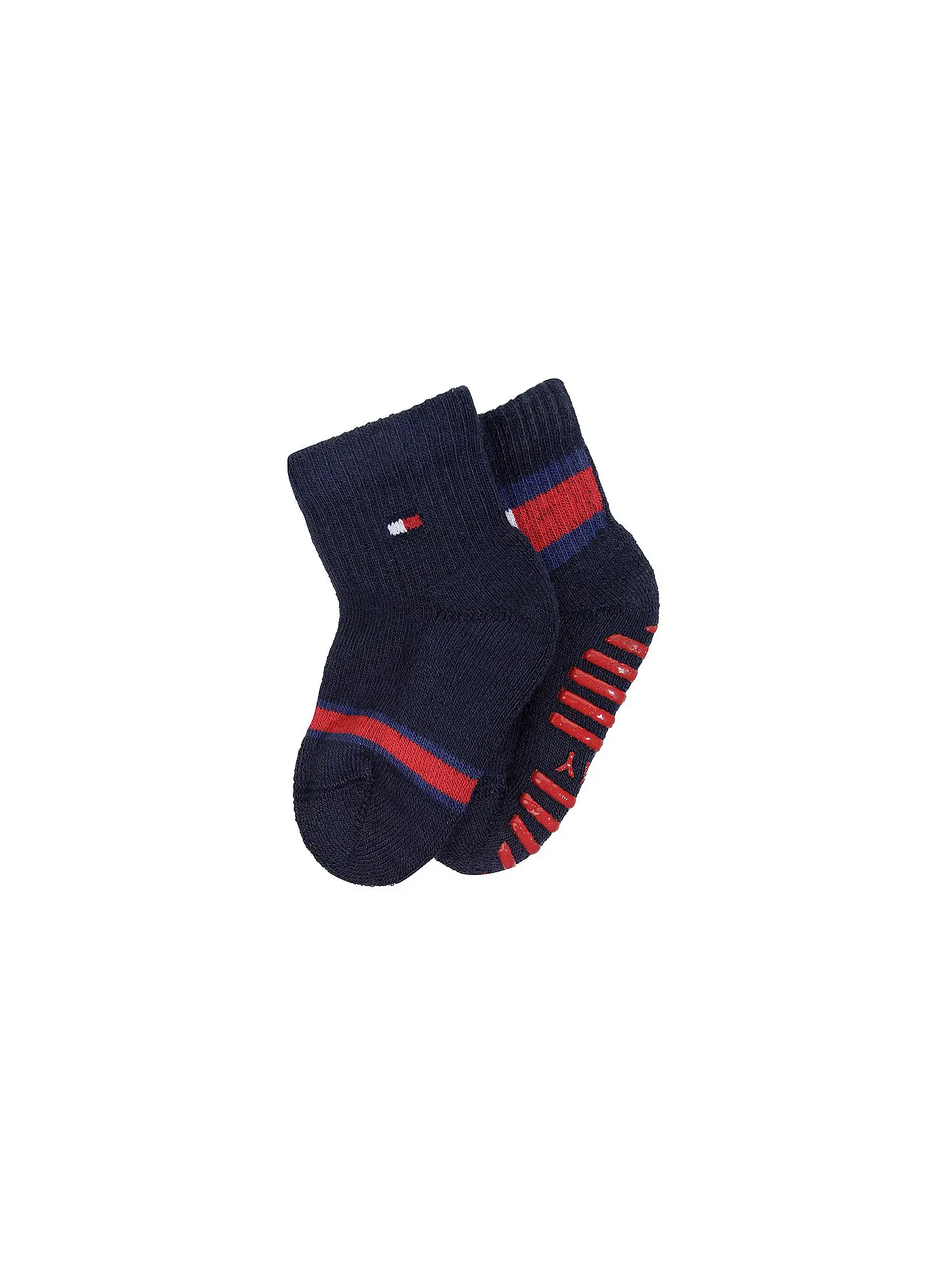 TOMMY HILFIGER | Jungen ABS Socken light grey mel | blau